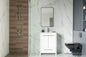 Arte 26" White Bathroom Cabinet