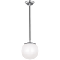 Leo Hanging Globe Small One Light Pendant