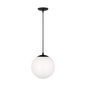 Leo Hanging Globe Medium One Light Pendant
