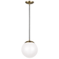 Leo Hanging Globe Medium One Light Pendant