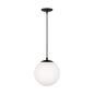 Leo Hanging Globe Medium One Light Pendant