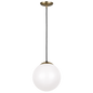 Leo Hanging Globe Medium One Light Pendant