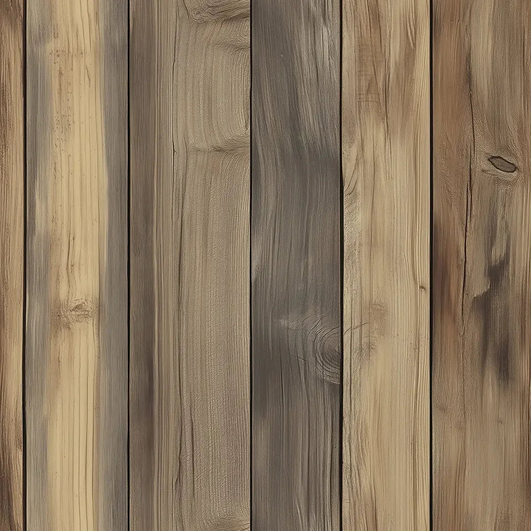 Barnwood Medley Wallpaper