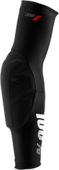 100% Teratec Elbow Guards - Black - Large 70002-00003