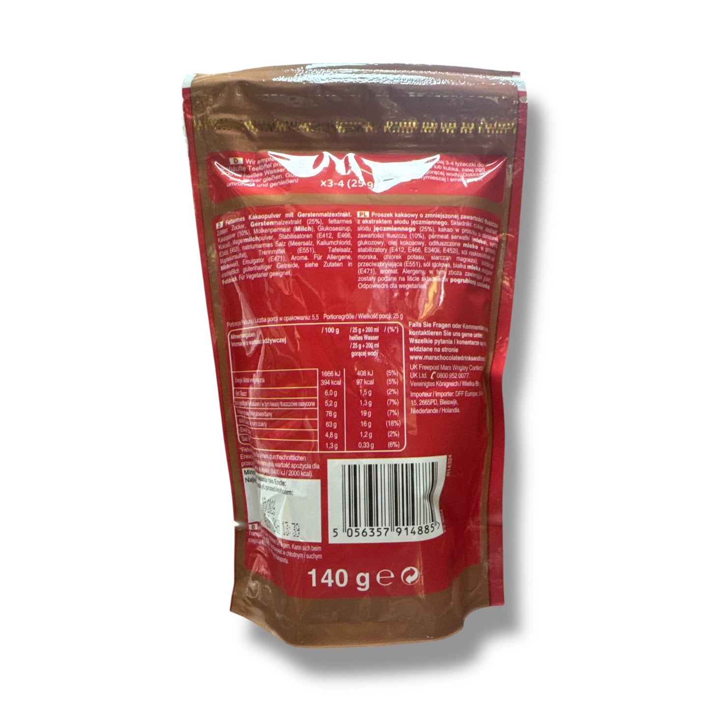 Maltesers Hot Chocolate Mix – Creamy, Decadent Chocolate Drink Mix Perfect for Cozy Evenings