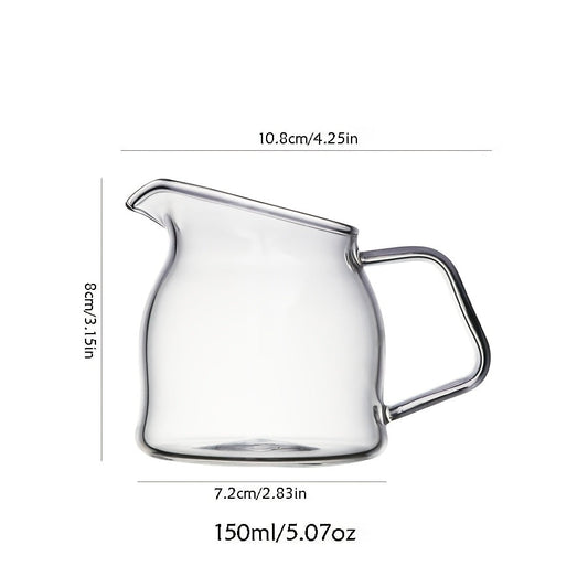 MicrowaveSafe Glass Pouring Jug for Coffee  Sauces