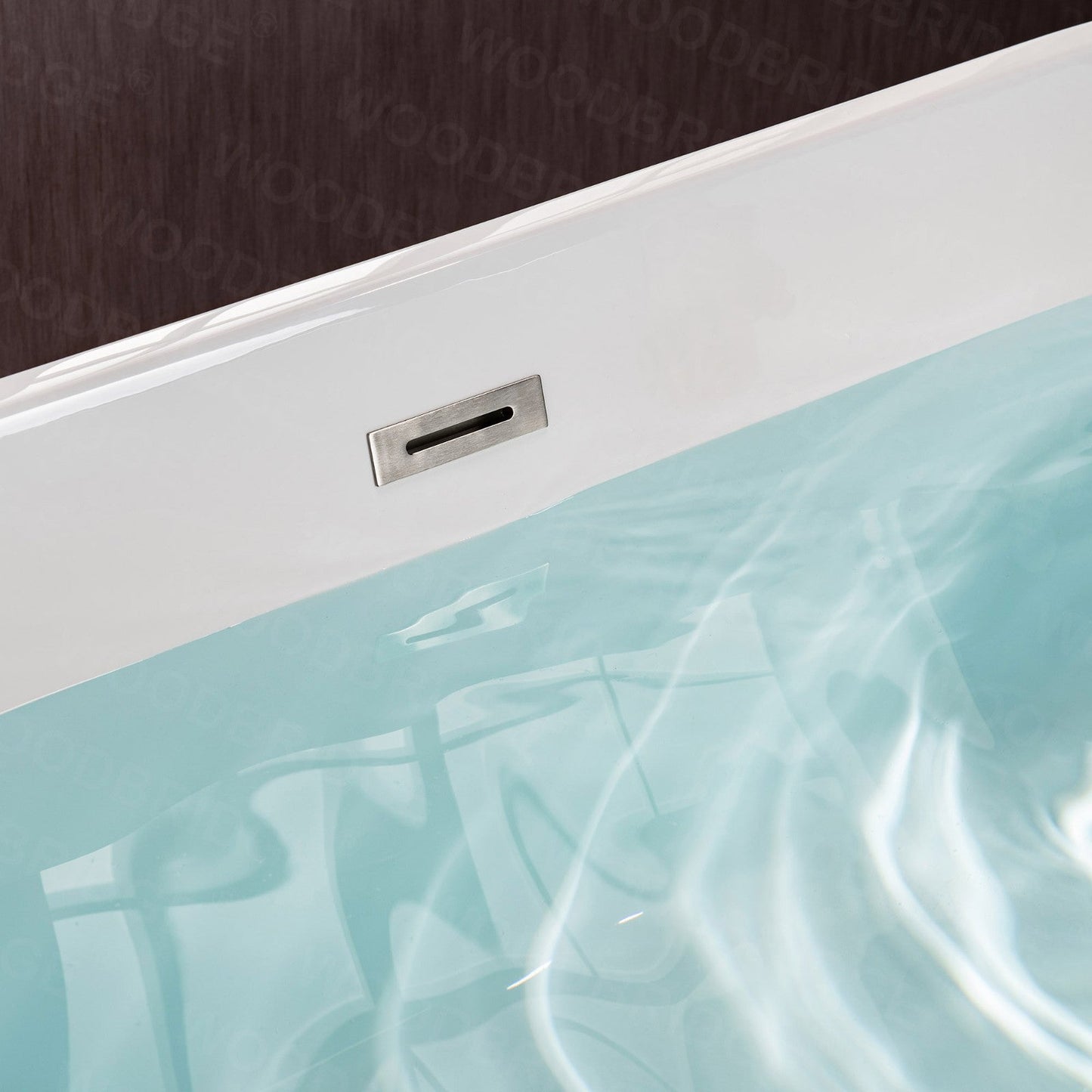 WOODBRIDGE 54" Acrylic Freestanding Bathtub Contemporary Soaking Tub
