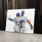 Francisco Lindor & Pete Alonso Canvas Art – New York Mets Wall Decor