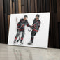 Sebastian Aho & Andrei Svechnikov Canvas Art – Carolina Hurricanes Wall Decor