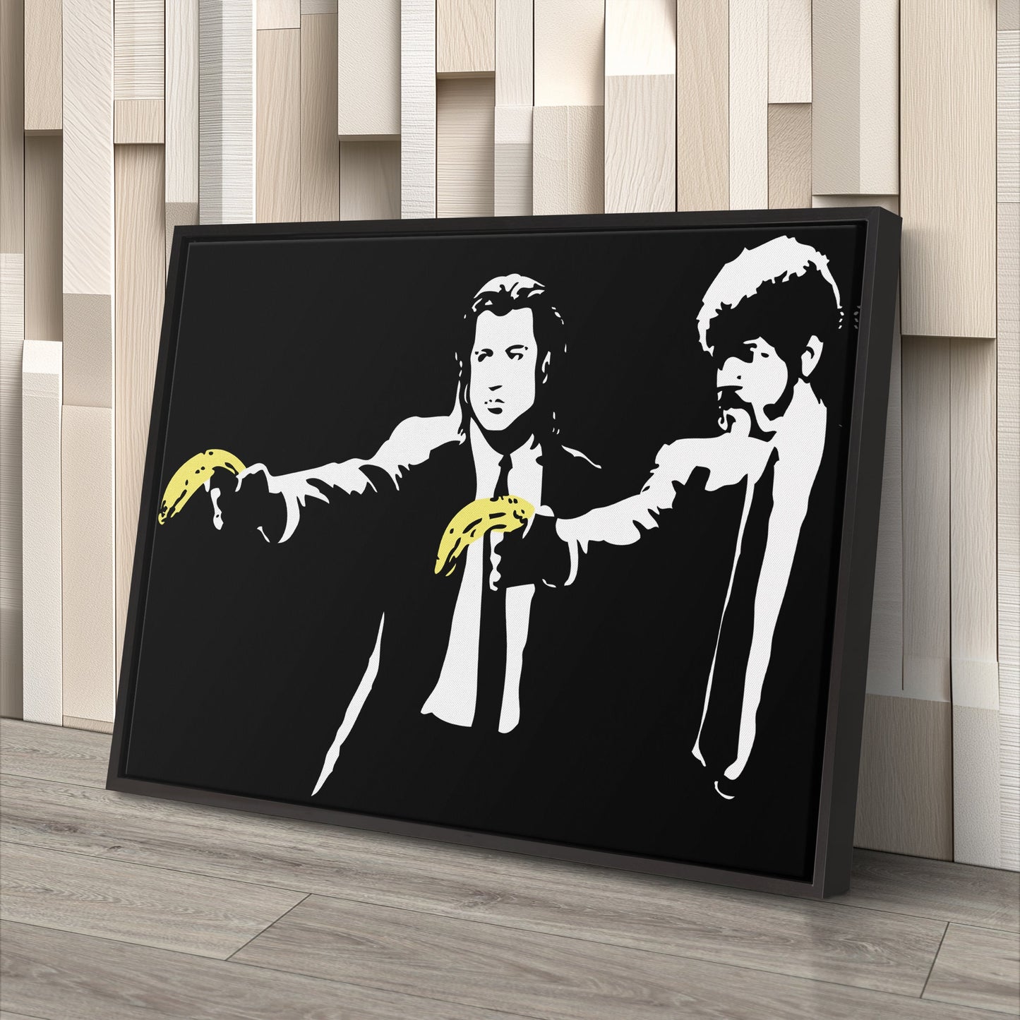 Pulp Fiction Banana Canvas – Funny Movie Wall Art