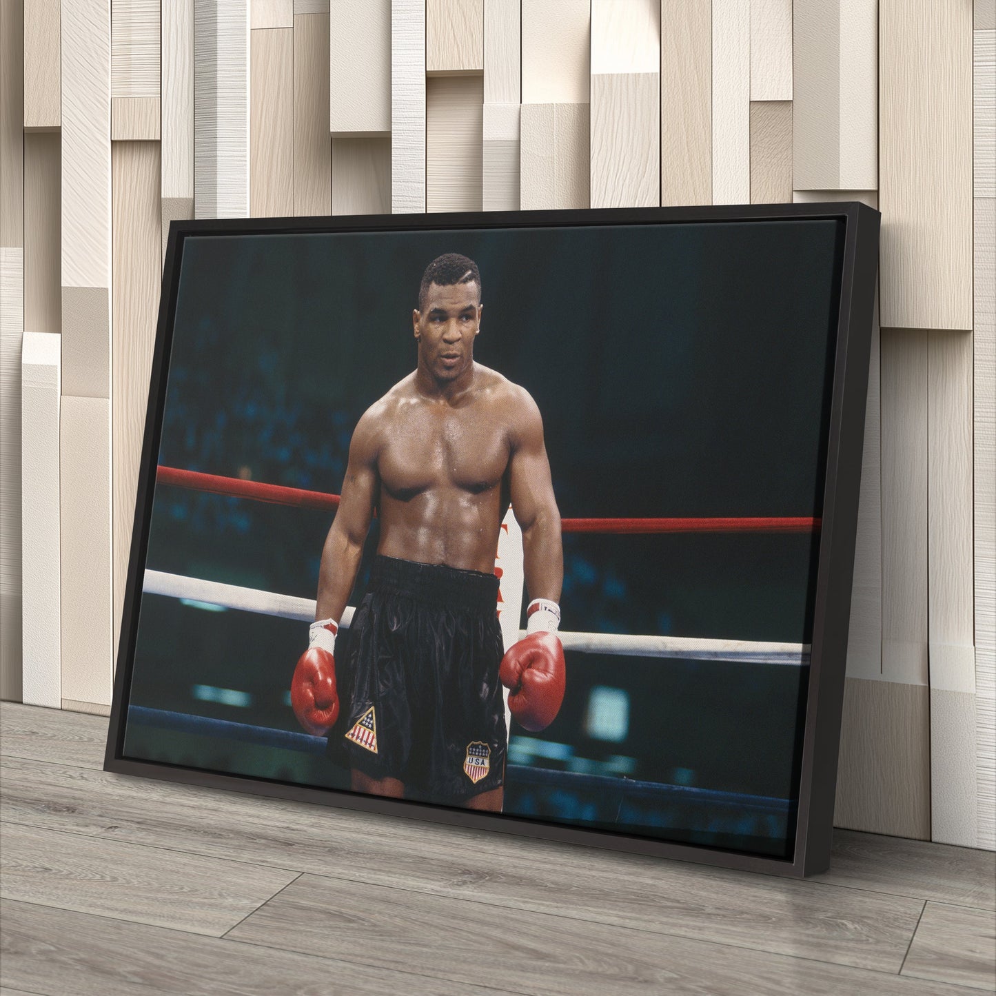 Mike Tyson Canvas – Iron Mike Boxing Wall Art Print