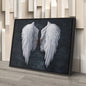 Banksy Angel Wings Canvas Wall Art Decor - Urban Street Art Poster