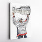 Alexander Ovechkin Canvas Art - Washington Capitals Wall Decor