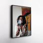 Bob Marley Smoking Canvas – Reggae Wall Art for Home Decor