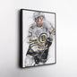Charlie McAvoy Canvas Art – Boston Bruins Wall Decor