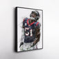 Will Anderson Jr. Canvas Art – Houston Texans Wall Decor