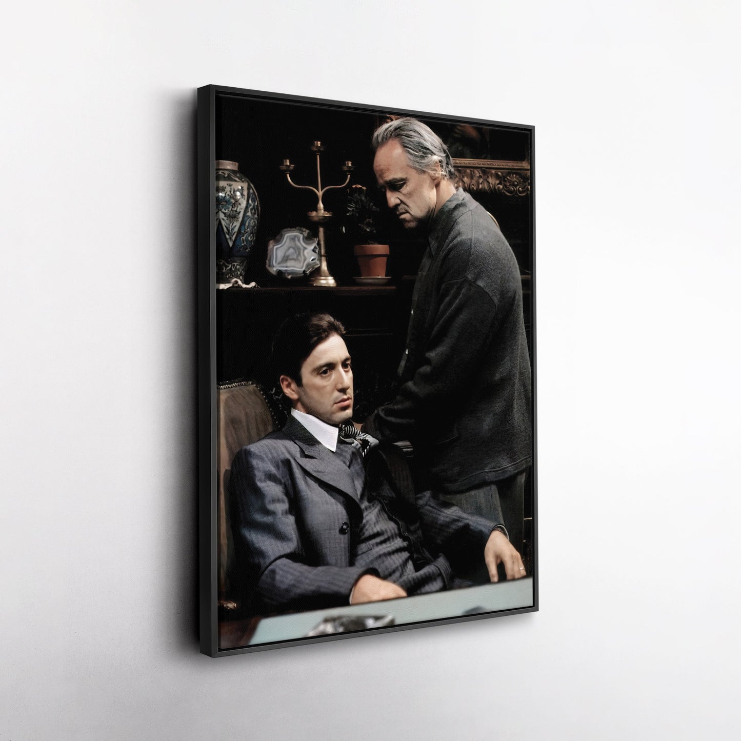 The Godfather Canvas – Don Corleone Wall Art for Home Decor