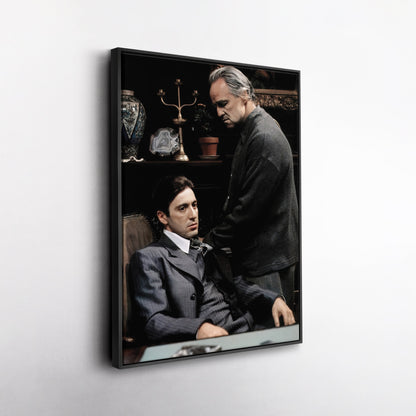 The Godfather Canvas – Don Corleone Wall Art for Home Decor