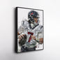 C.J. Stroud Canvas Art – Houston Texans Wall Decor