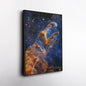 Pillars of Creation NASA Canvas Art - James Webb Space Telescope Decor