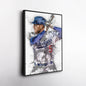 Freddie Freeman Canvas Art – Los Angeles Dodgers Wall Decor