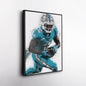 Tyreek Hill Canvas Art – Miami Dolphins Wall Decor