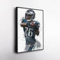 Saquon Barkley Canvas Art - Philadelphia Eagles Wall Decor