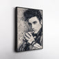 Elvis Presley Canvas – Geometric Music Wall Art Gift for Rock & Roll Fans