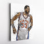 Patrick Ewing Canvas Art – New York Knicks Wall Decor
