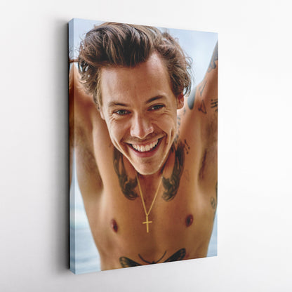 Harry Styles Canvas – Pop Singer Wall Art for Home Decor