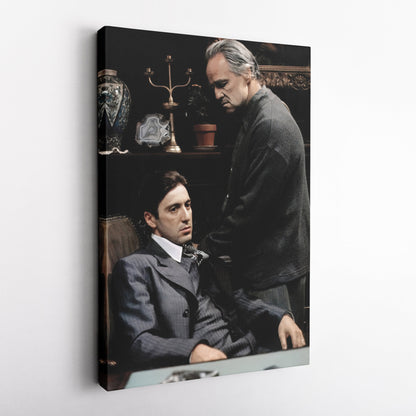 The Godfather Canvas – Don Corleone Wall Art for Home Decor