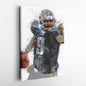 Steve McNair Canvas Art – Tennessee Titans Wall Decor