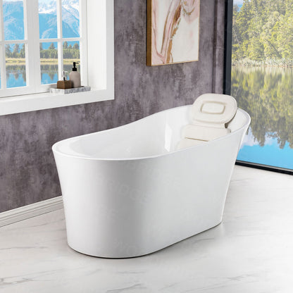 WOODBRIDGE 67" Acrylic Freestanding Bathtub Contemporary Soaking Tub