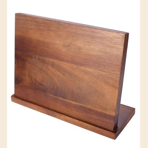 Solid Wood Magnetic Knife Holder Kitchen Creative Multifunctional