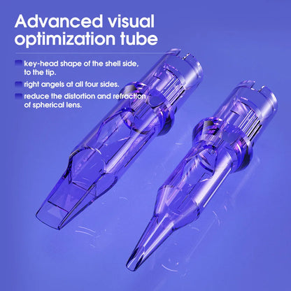 Mast Pro Tattoo Cartridges Needles 0.25MM/0.30MM/0.35MM Round Liner- Box of 20