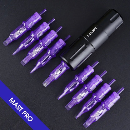 Mast Pro Tattoo Cartridges Needles 0.30MM/0.35MM Magnum – Box of 20Pcs