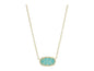 Kendra Scott Elisa Pendant Necklace - 14k Gold Plated Delicate Fashion Jewelry for Women