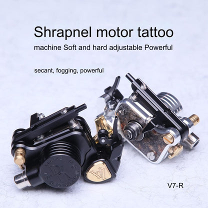 Top Quality V7R Bullet Motor Tattoo Machine - Swiss RCA-motor & Adjustable Needle Depth