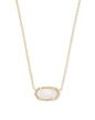 Kendra Scott Elisa Pendant Necklace - 14k Gold Plated Delicate Fashion Jewelry for Women