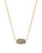 Kendra Scott Elisa Pendant Necklace - 14k Gold Plated Delicate Fashion Jewelry for Women