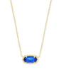 Kendra Scott Elisa Pendant Necklace - 14k Gold Plated Delicate Fashion Jewelry for Women