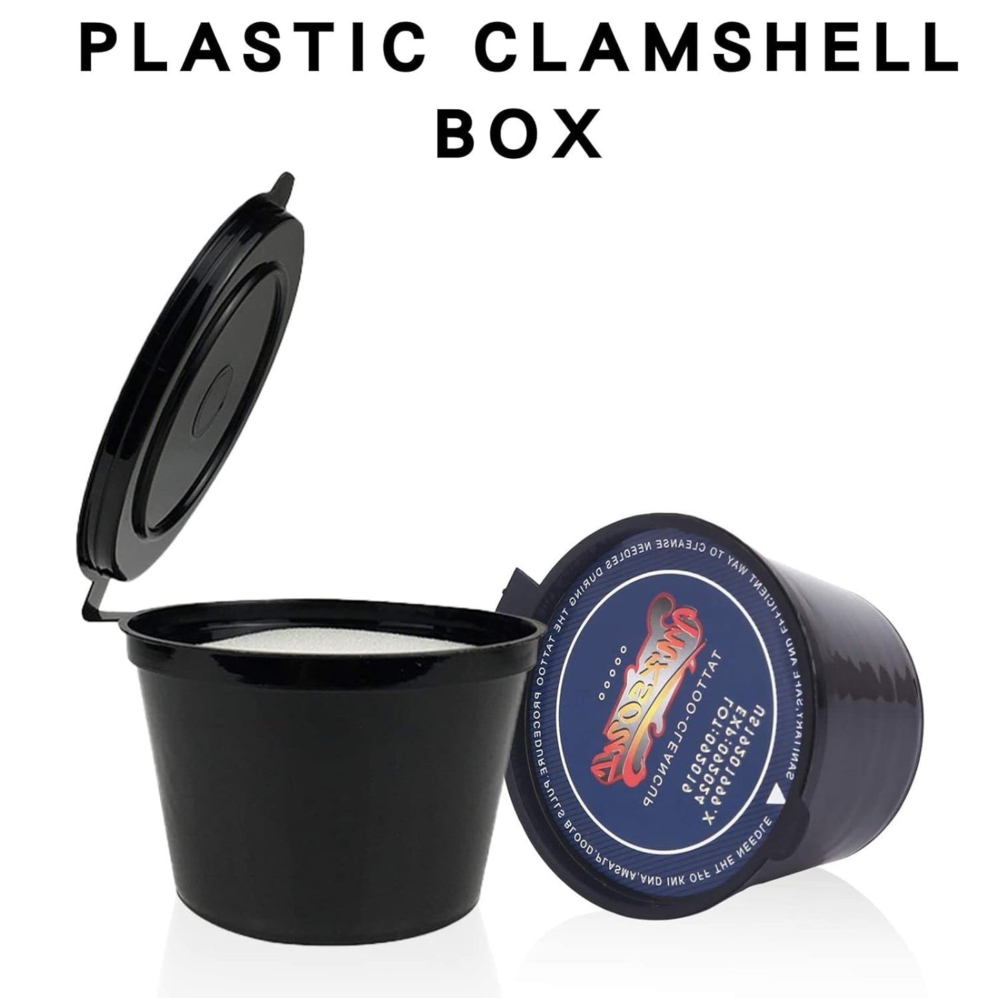 18pcs High-Quality Tattoo Dip Cup Caps