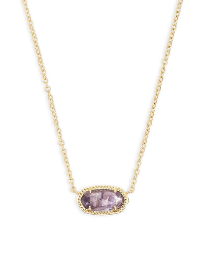 Kendra Scott Elisa Pendant Necklace - 14k Gold Plated Delicate Fashion Jewelry for Women
