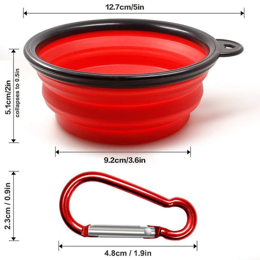 Collapsible Dog Bowls | Family Pet | Under $100 | Kitchen + Metal
