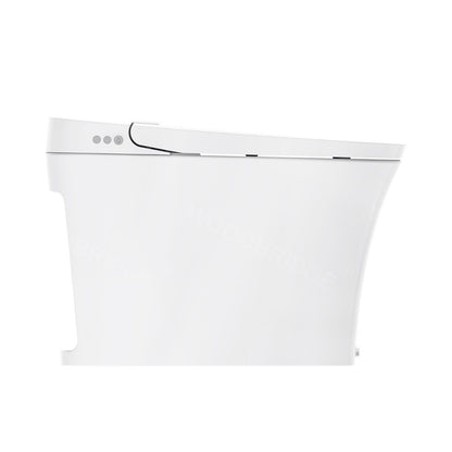 WOODBRIDGE BW5100S One Piece Modern,Slim, Tankless and High Efficiency Toilet with Battery Operated Auto Flushing