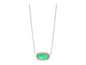 Kendra Scott Elisa Pendant Necklace - 14k Gold Plated Delicate Fashion Jewelry for Women
