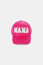 MAMA Chenille Patch Baseball Cap - Washed Cotton City Hat | Femstylo