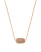 Kendra Scott Elisa Pendant Necklace - 14k Gold Plated Delicate Fashion Jewelry for Women