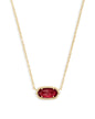 Kendra Scott Elisa Pendant Necklace - 14k Gold Plated Delicate Fashion Jewelry for Women