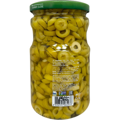 Premium Sliced Green Olives - All-Natural, Flavorful Addition to Salads and Recipes
